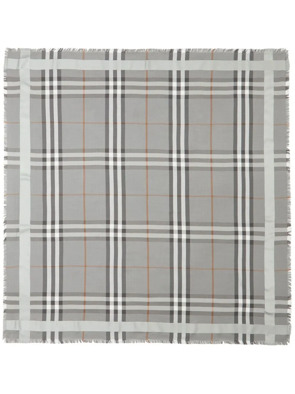 

Burberry bufanda a cuadros - Gris
