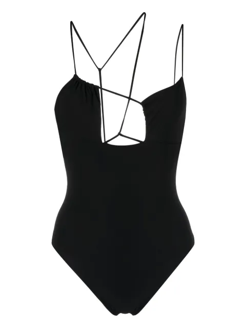 Nensi Dojaka strap-detail swimsuit 