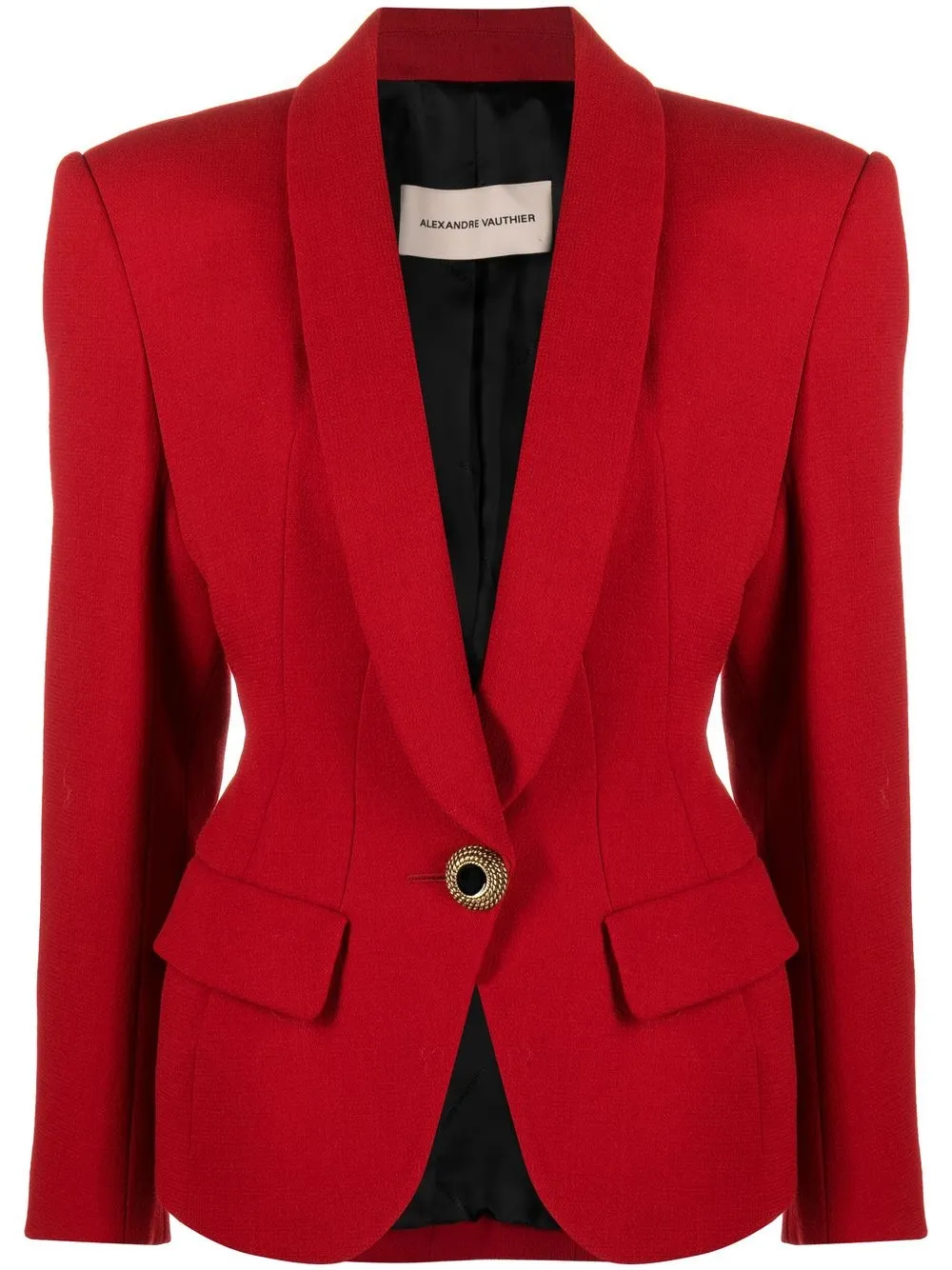 

Alexandre Vauthier blazer con botones - Rojo