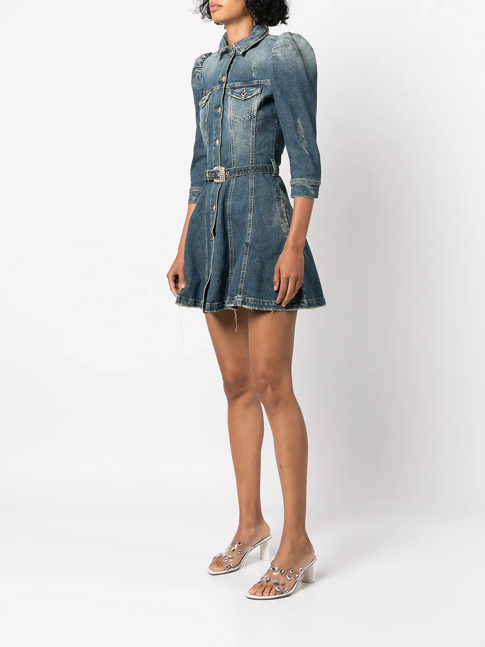 Retrofete Clara denim mini dress | Smart Closet