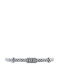 FOPE 18kt white gold Flexible pavé set diamond bracelet - Silver