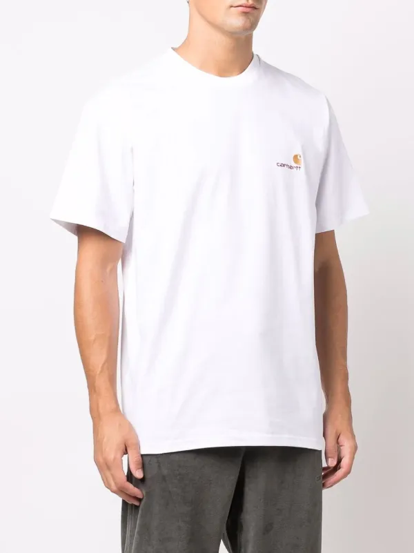 Tシャツ・カットソー CARHARTT WIP SHORT SLEEVES AMERICAN SCRIPT T-SHIRT Carhartt WIP American Script T-Shirt | Ash Heather – Page