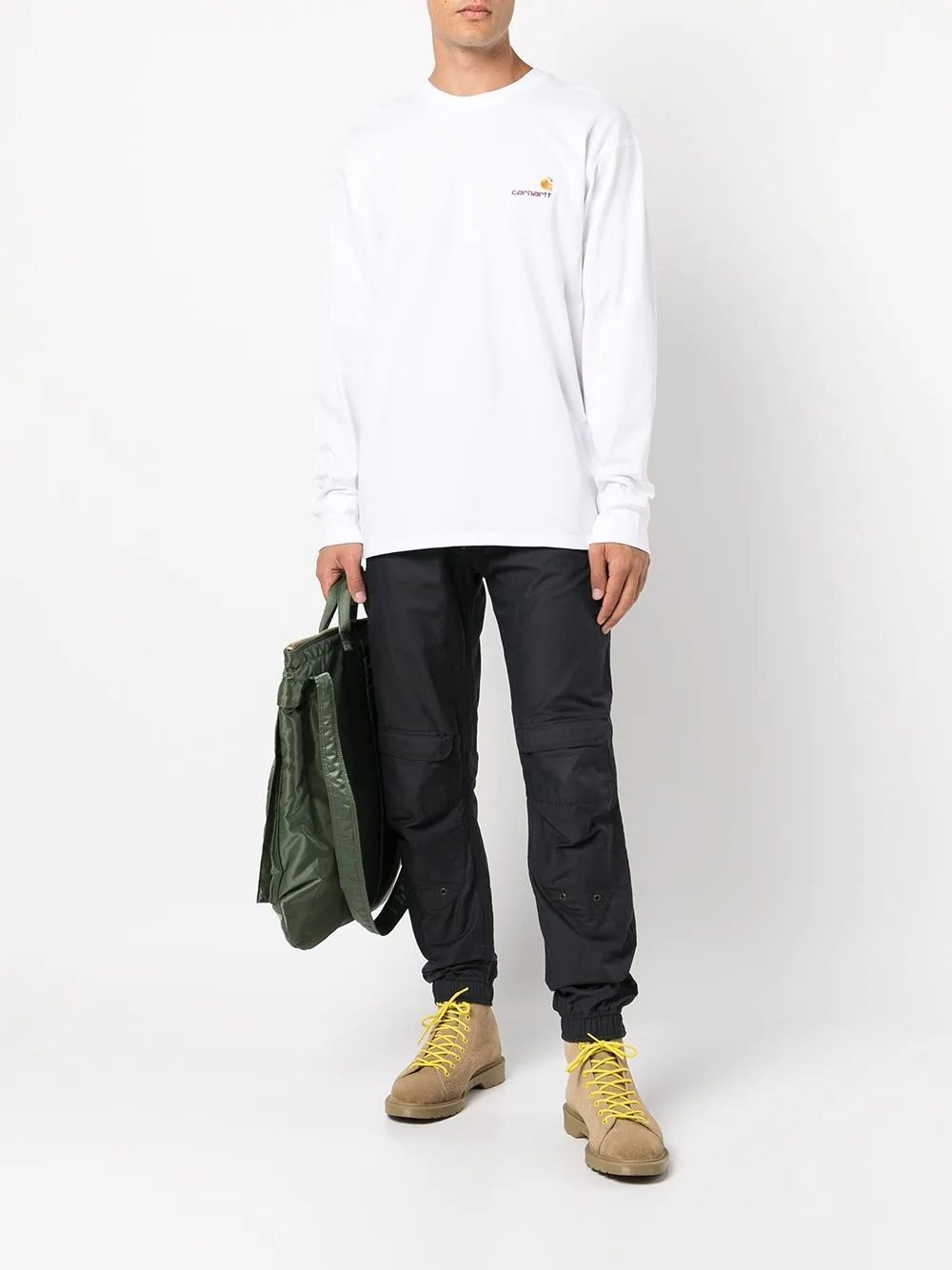 carharttwip Carhartt WIP T-shirt met print - Wit