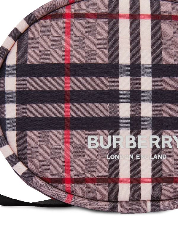 Burberry Kids Chequerboard Logo Print Crossbody Bag - Farfetch