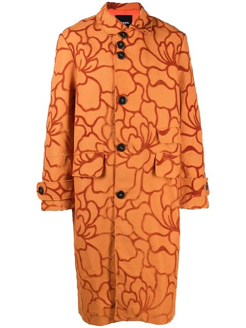 Labrum London Idris Floral print coat