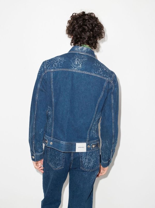 Namacheko x Browns Orma Printed Denim Jacket - Farfetch