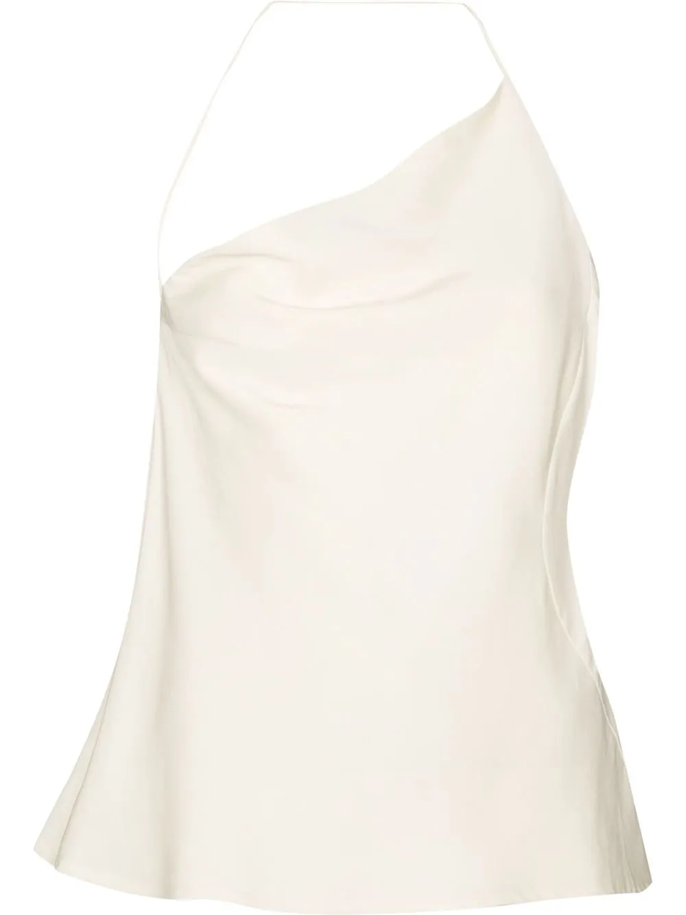 

St. Agni one-shoulder camisole top - Neutrals