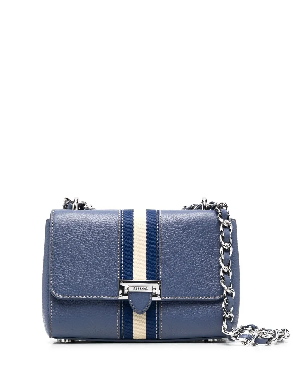 

Aspinal Of London bolsa de hombro Lottie - Azul