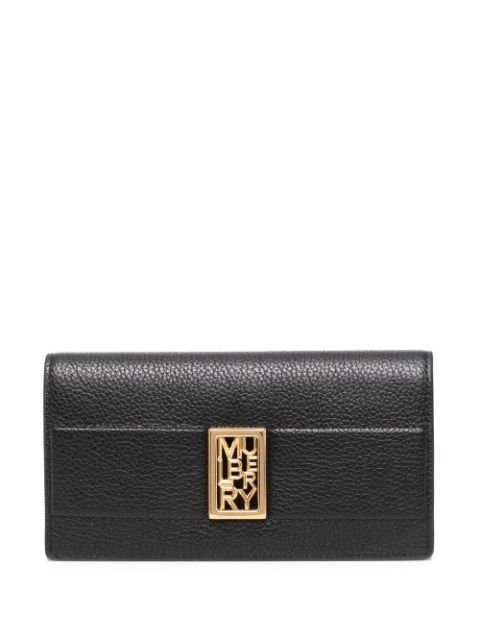 Mulberry - Sadie logo-plaque wallet