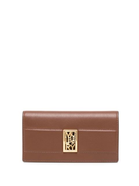 Mulberry - Sadie logo-plaque wallet