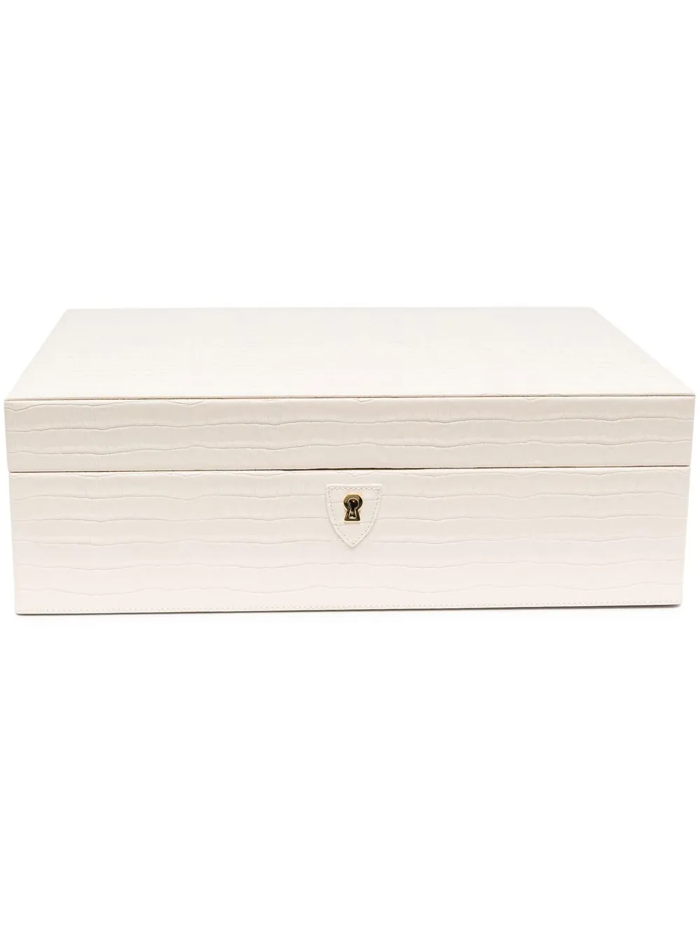 Aspinal Of London Grand Luxe Schmuckschatulle In White