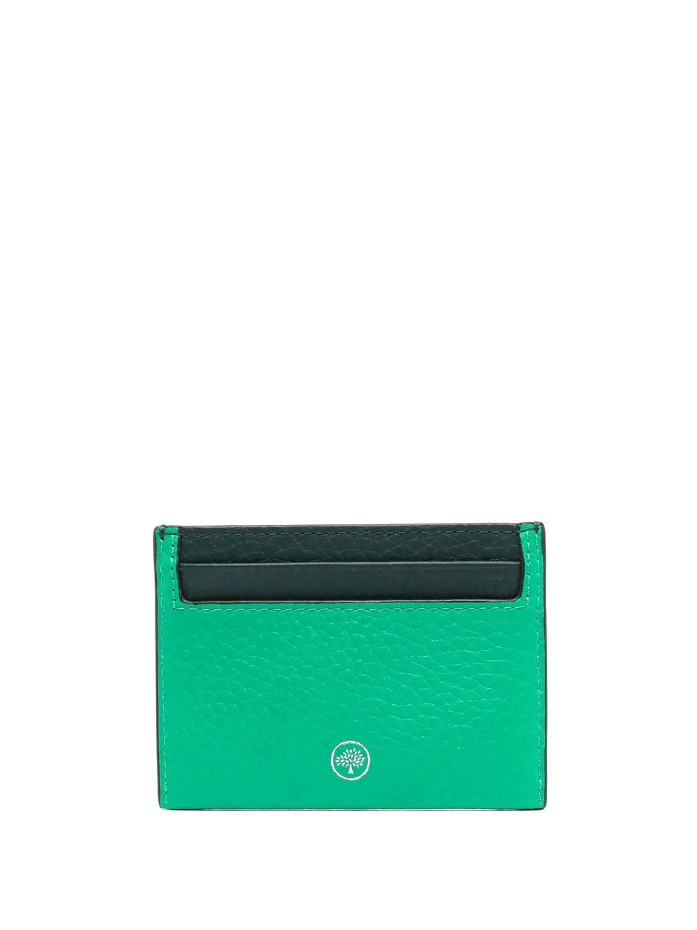 

Mulberry tarjetero con logo en relieve - Verde