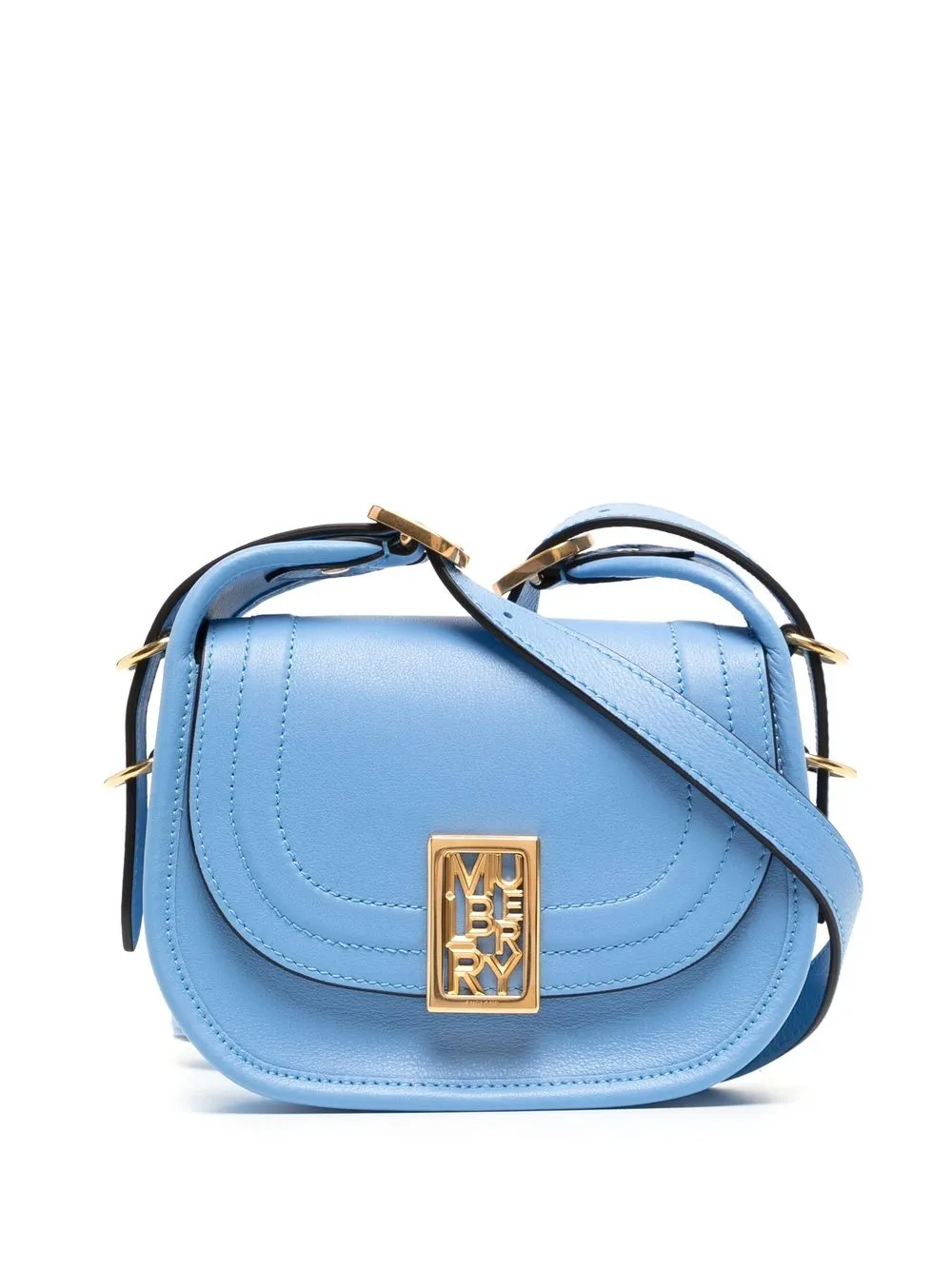 

Mulberry bolsa satchel Sadie pequeña - Azul