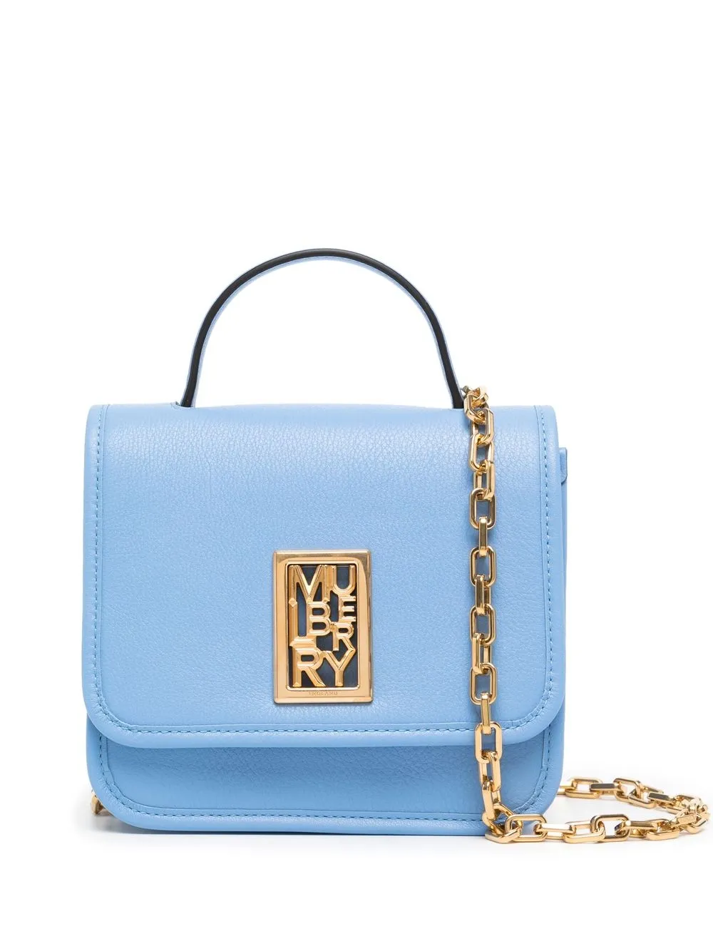 

Mulberry bolsa crossbody Sadie Square mini - Azul