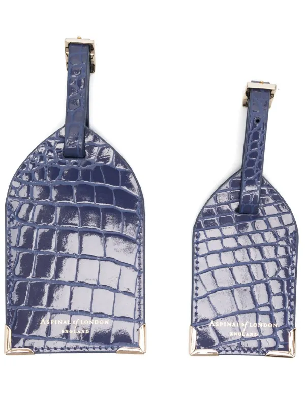 Aspinal of london luggage tag Clearance