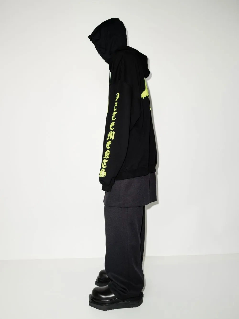 VETEMENTS Double Anarchy Logo Hoodie - Farfetch