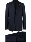 Tagliatore slim-cut two-piece suit - Blue