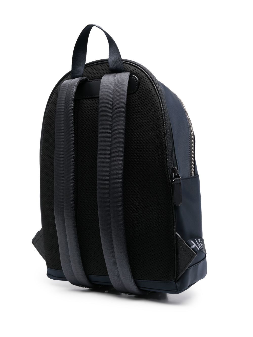 Shop Michael Kors Logo-embossed Zipped Backpack In Blau