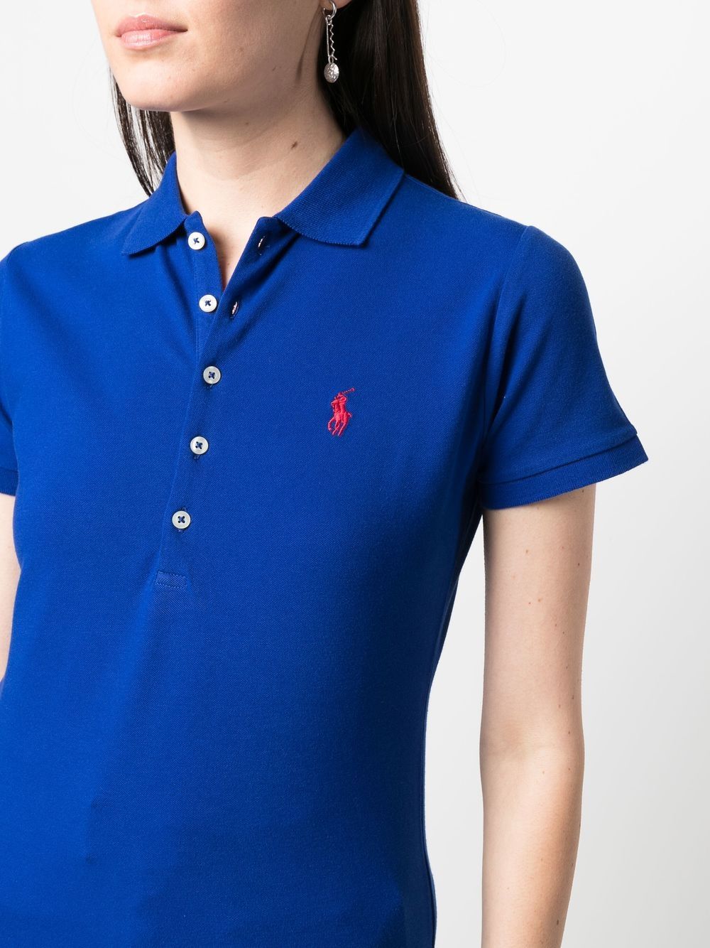 Polo Ralph Lauren Julie logo-embroidered Polo Shirt - Farfetch
