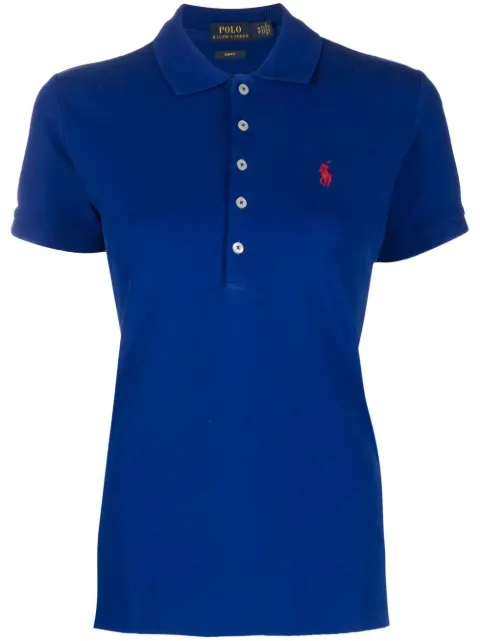 Polo Ralph Lauren قميص بولو 'جولي' مطرز بشعار الماركة