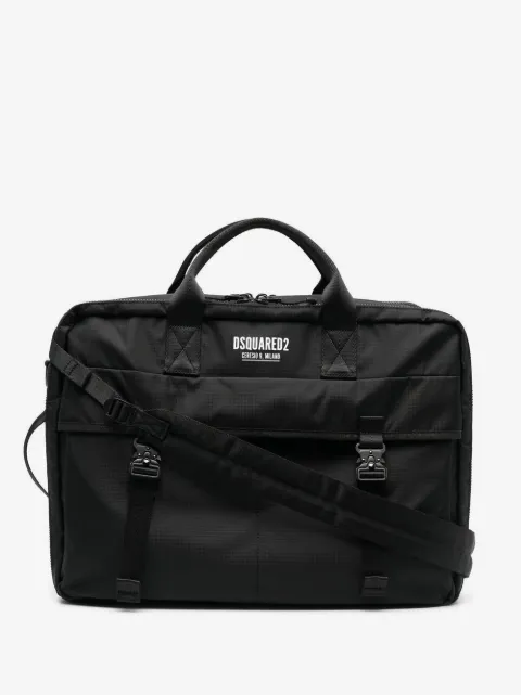 DSQUARED2 Ceresio 9 logo-print briefcase