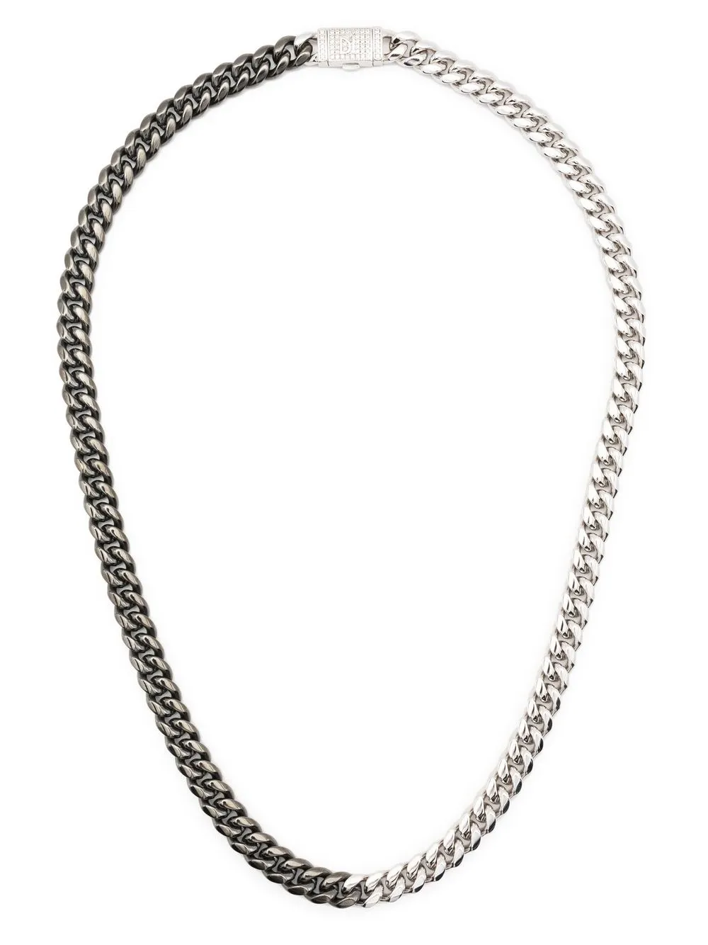 

DARKAI two-tone chain-link necklace - Silver