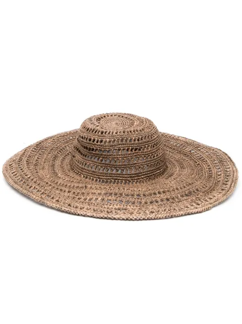 IBELIV raffia woven sun hat