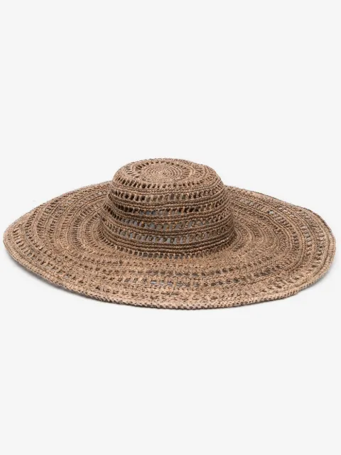 IBELIV raffia woven sun hat