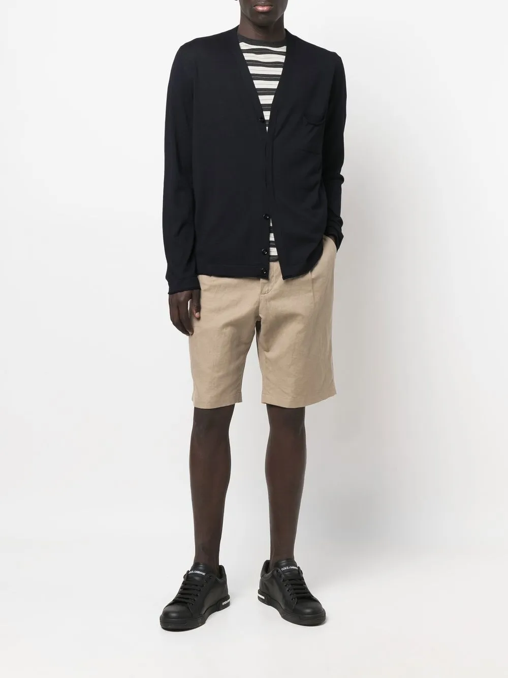 GOES BOTANICAL V-neck merino cardigan | Cardigans | Image 2