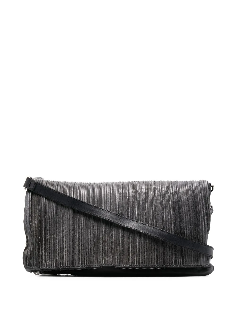 

Numero 10 bolsa crossbody con efecto arrugado - Negro