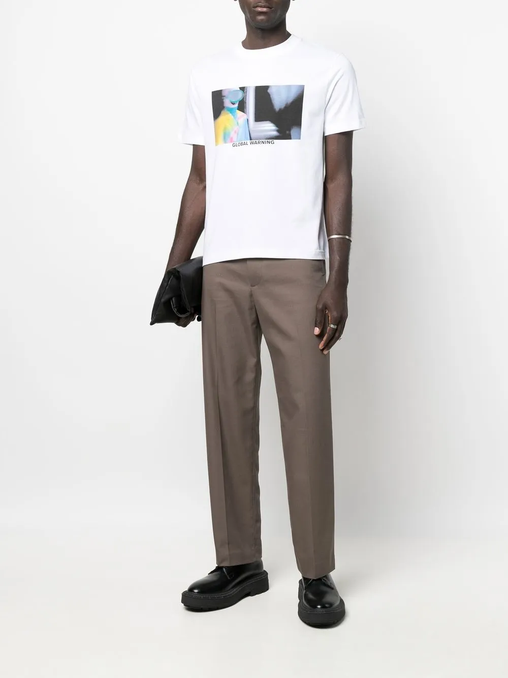 Botter T-shirt met print - Wit