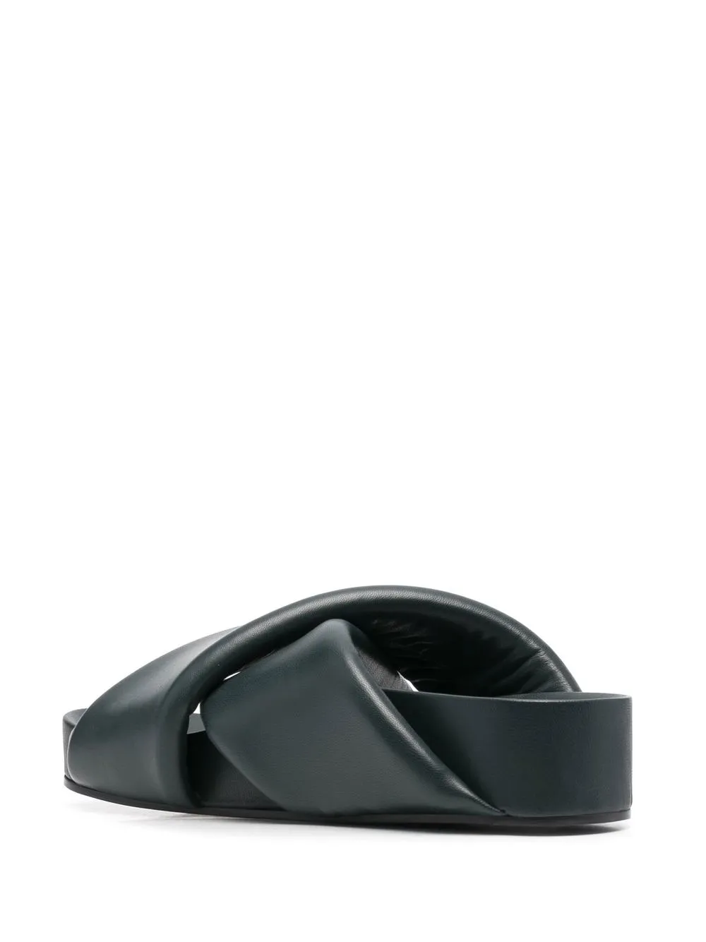 Jil Sander Sandalen met gekruiste bandjes Groen
