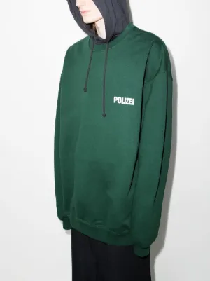 Vetements polizei sweatshirt Clearance