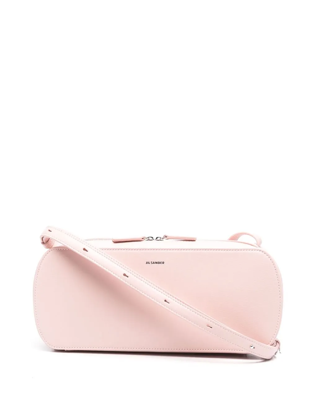 

Jil Sander bolsa de hombro con esquinas curvas - Rosado