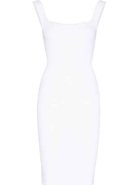 Hunza G crinkle tank dress