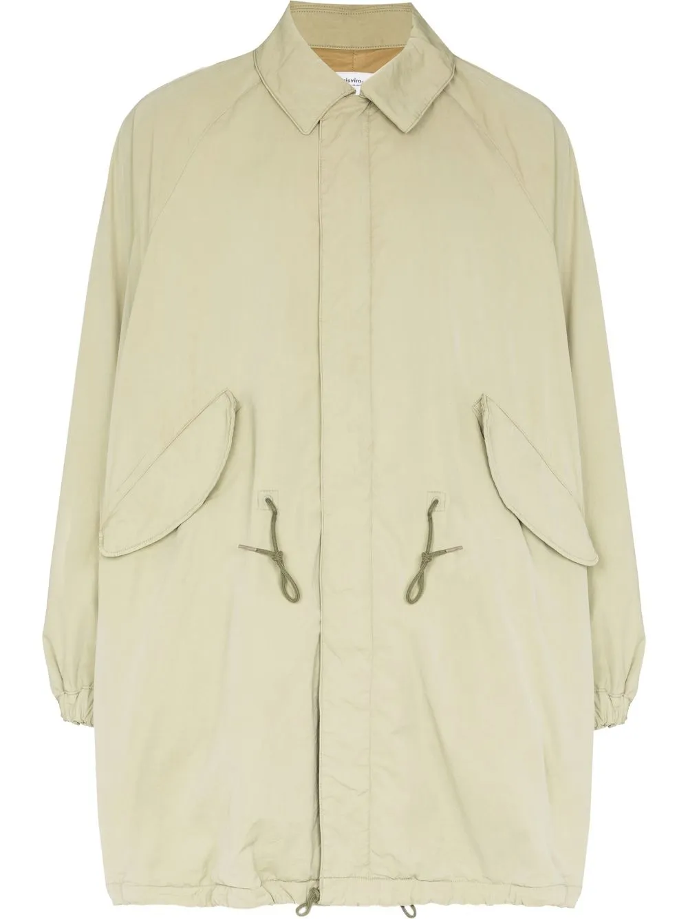 

visvim Levinson parka coat - Green