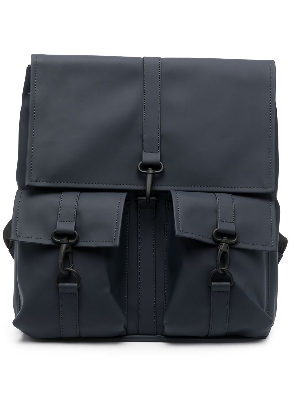 Rains Double Strap Backpack In Navy