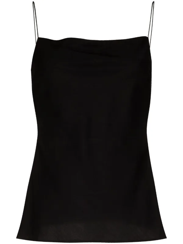 St. Agni square-neck Camisole Top - Farfetch