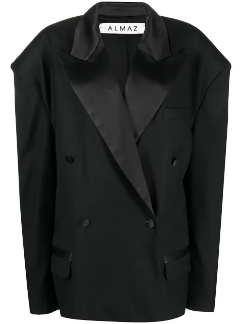 Almaz double-breasted oversized blazer