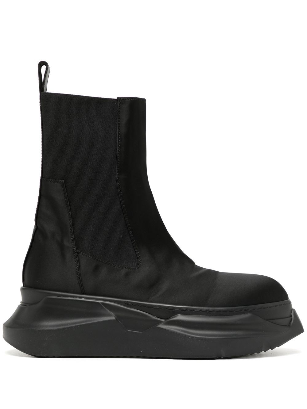 Rick Owens Drkshdw Beatle Abstract Faux Leather Boots In Black | ModeSens