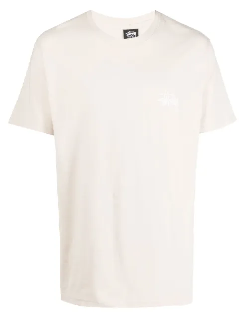Stussy logo-print Crewneck T-shirt 