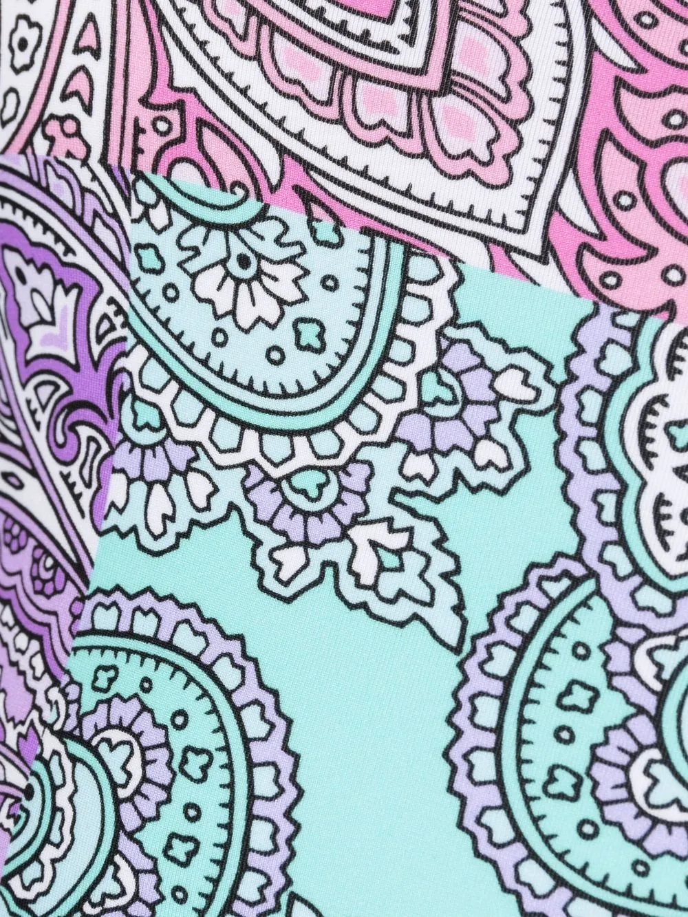  Mc2 Saint Barth Badeanzug Mit Paisleymuster   Rosa 