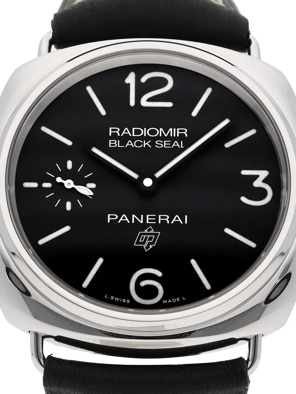 Pre-owned Panerai Radiomir Due Gmt Black Seal 45mm