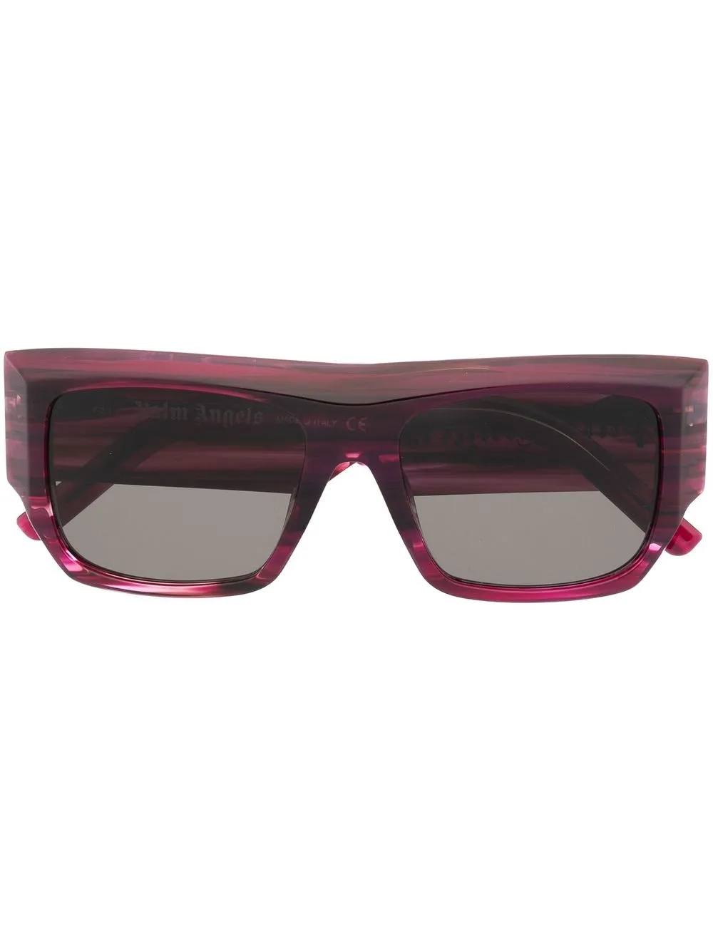 

Palm Angels lentes de sol con armazón cuadrada - Morado
