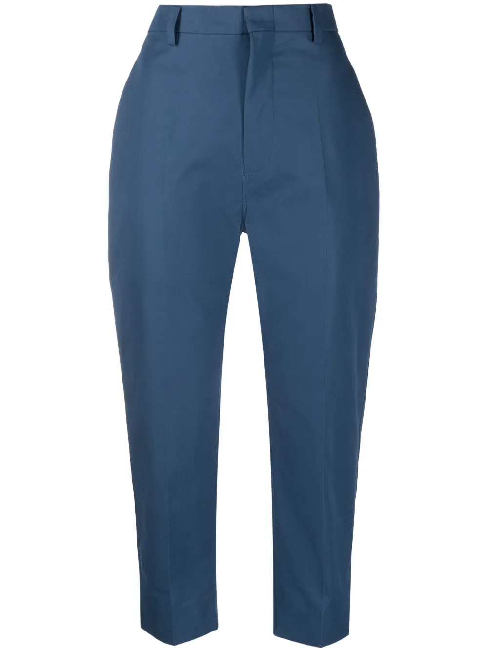 

Sofie D'hoore pantalones capri con tiro alto - Azul