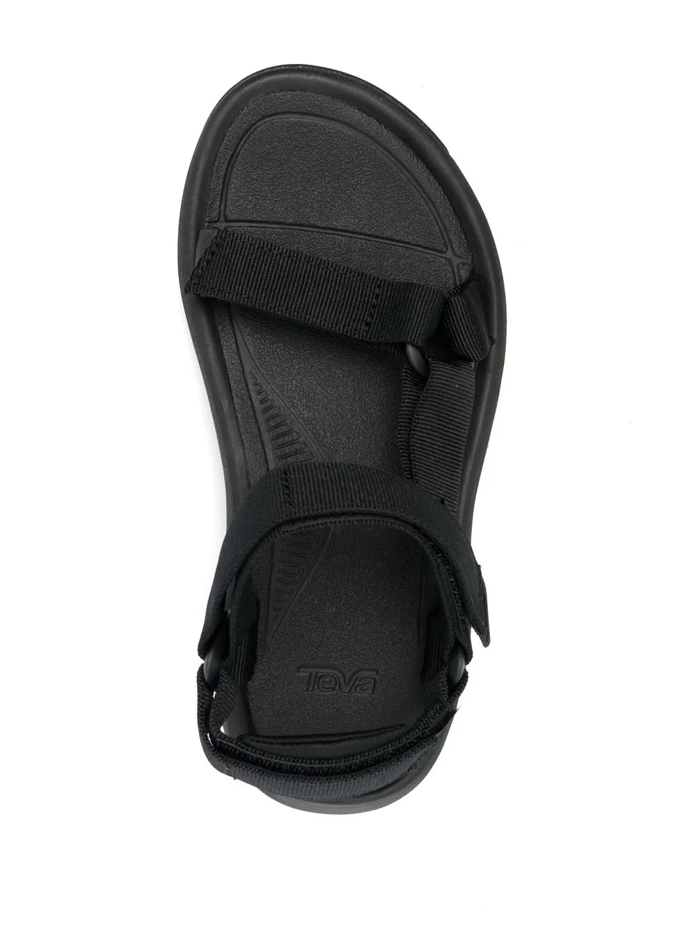Teva Black Hurricane Verge Sandals In Black