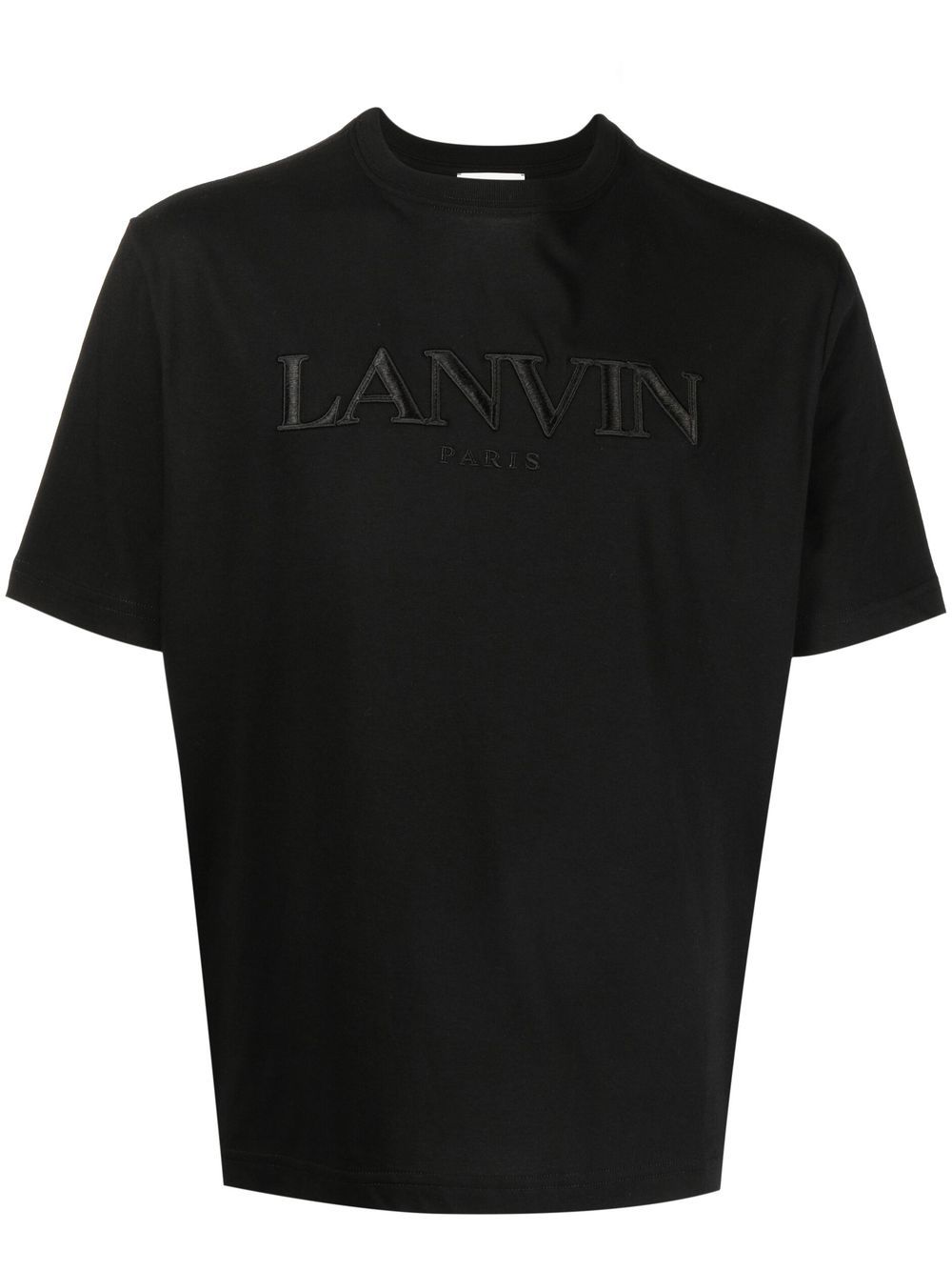 LANVIN EMBROIDERED LOGO T-SHIRT