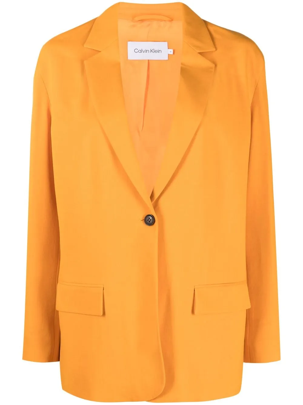 

Calvin Klein blazer con botones - Naranja