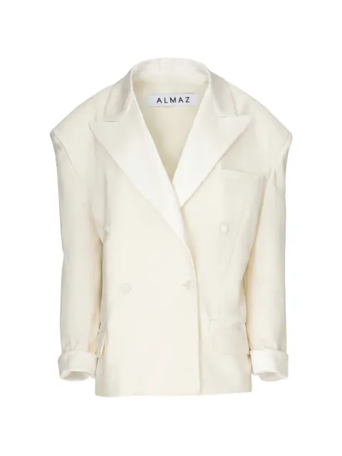 Almaz blazer oversize con doble botonadura