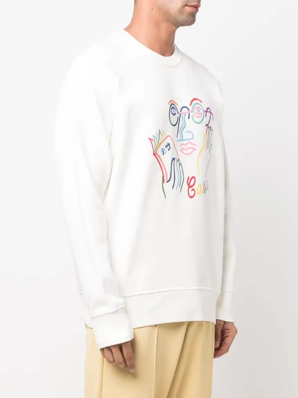 Casablanca graphic-print Organic Cotton 